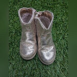 Kids Gold Boots